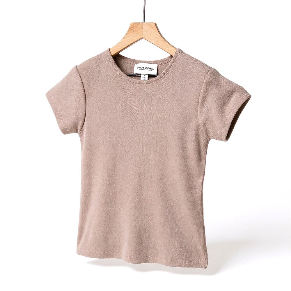 Emanuel Ungaro Short Sleeve Knit Top Size Medium
